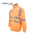 Hi Vis Orange Winter Safety Coat